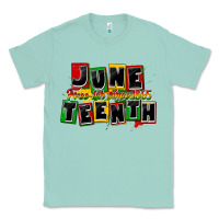 Seafoam juneteenth freeish since 1865 Classic Tee - CowGirlArtShop