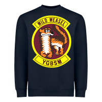 Navy Air Force Wild Weasel YGBSM Heavyweight Sweatshirt - ArtMosaic