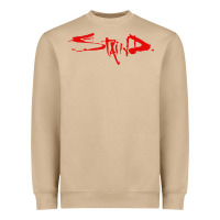 Mushroom staind Heavyweight Sweatshirt - ArtMosaic