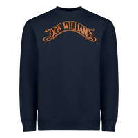Navy Don Williams - American country singer Heavyweight Sweatshirt - ArtMosaic