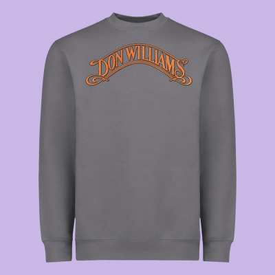 Don Williams - American Country Singer Heavyweight Sweatshirt Designed By Artmosaic