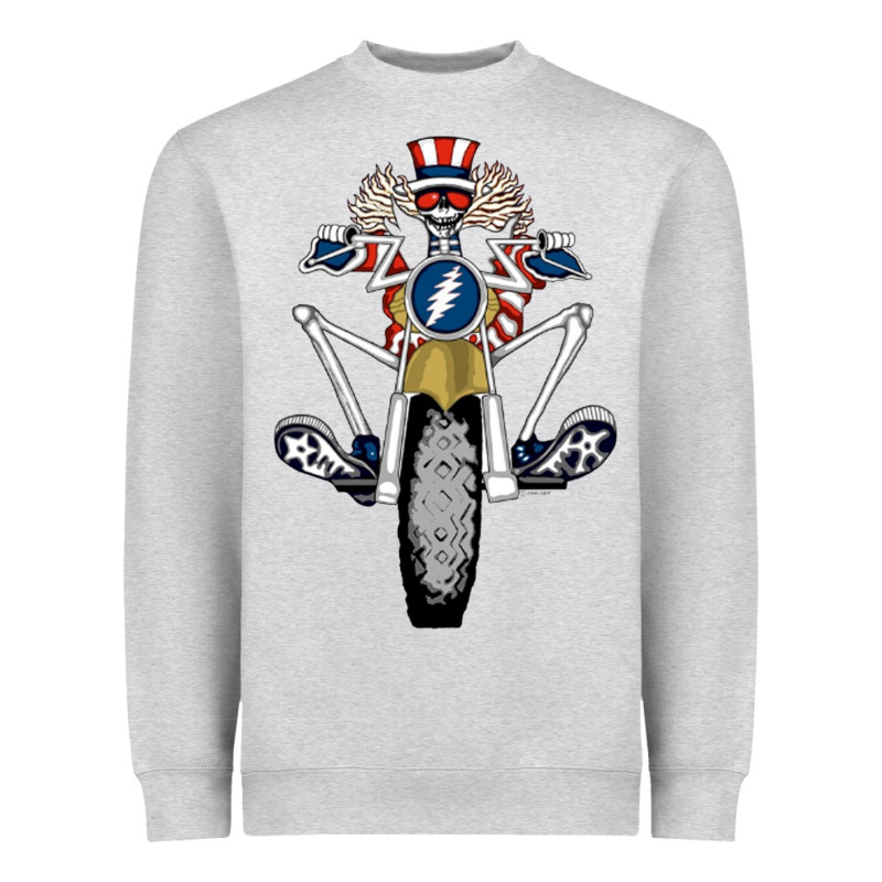 Grateful Motor Ber Heavyweight Sweatshirt by ArtMosaic | Teevron