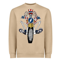 Mushroom grateful motor ber Heavyweight Sweatshirt - ArtMosaic