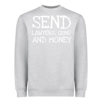 Heather Grey Warren Zevon Send Lawyers Guns and Money Music Shirt Heavyweight Sweatshirt - ArtMosaic