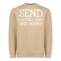 Mushroom Warren Zevon Send Lawyers Guns and Money Music Shirt Heavyweight Sweatshirt - ArtMosaic