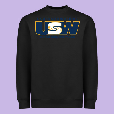 United Steelworkers - Unity And Strength For Worke Heavyweight Sweatshirt Designed By Artmosaic
