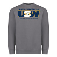 Storm United Steelworkers - Unity and Strength for Worke Heavyweight Sweatshirt - ArtMosaic