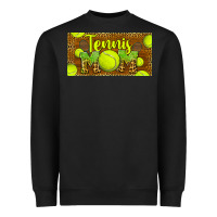 Black tennis mom license plate Heavyweight Sweatshirt - BarkalooDesign