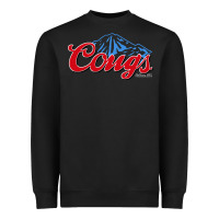 Black wsu cougs Heavyweight Sweatshirt - ArtMosaic