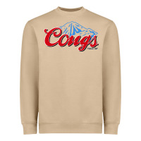 Mushroom wsu cougs Heavyweight Sweatshirt - ArtMosaic