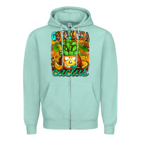 Seafoam go fall on a cactus Zipper Hoodie - AdoDesignShop