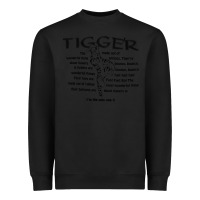 Black tigger if the only one Heavyweight Sweatshirt - ArtMosaic