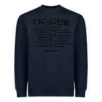 Navy tigger if the only one Heavyweight Sweatshirt - ArtMosaic