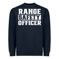 Navy range safety officer worker team job t shirt Heavyweight Sweatshirt - ArtMosaic