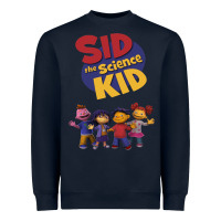 Navy Sid The Science Kid boyfriend Heavyweight Sweatshirt - ArtMosaic