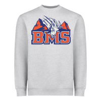 Heather Grey blue mountain state Heavyweight Sweatshirt - ArtMosaic