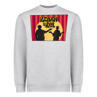 Heather Grey kenan and kel show time t shirt Heavyweight Sweatshirt - ArtMosaic