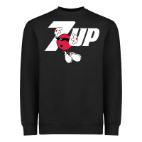 Black cool spot,uncola 7up Heavyweight Sweatshirt - ArtMosaic