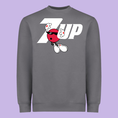 Cool Spot,uncola 7up Heavyweight Sweatshirt Designed By Artmosaic