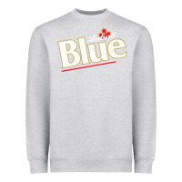 Heather Grey labatt blue beer Heavyweight Sweatshirt - ArtMosaic