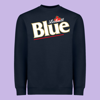 Labatt Blue Beer Heavyweight Sweatshirt Designed By Artmosaic