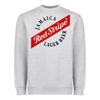 Heather Grey jamaica red stripe lager beer Heavyweight Sweatshirt - ArtMosaic