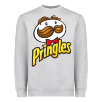 Heather Grey pringles snack for all Heavyweight Sweatshirt - ArtMosaic