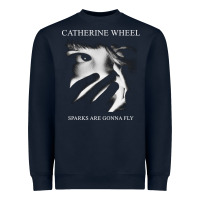 Navy Catherine wheel, Catherine wheel art, Catherine wheel vintage, Catheri Heavyweight Sweatshirt - ArtMosaic
