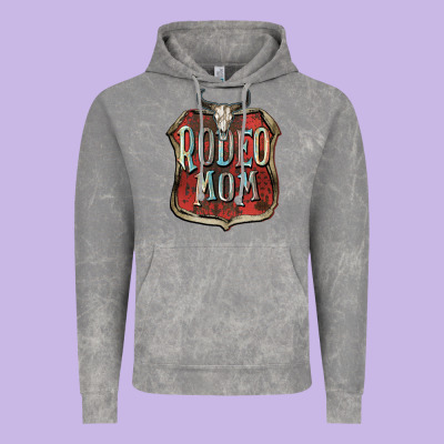 Rodeo Mom Mother's Day Vintage Hoodie Designed By Fadigitalartstudio