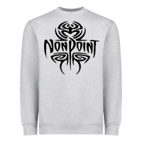 Heather Grey Nonpoint, Nonpoint Art, Nonpoint Vintage, Nonpoint Trend, Heavyweight Sweatshirt - ArtMosaic