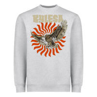 Heather Grey Kylesa Heavyweight Sweatshirt - ArtMosaic