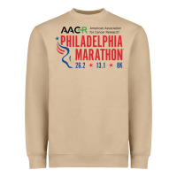 Mushroom PHILADELPHIA MARATHON Heavyweight Sweatshirt - ArtMosaic