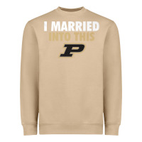 Mushroom Purdue Boilermakers Married Into This - Apparel Heavyweight Sweatshirt - ArtMosaic