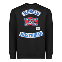 Black rebel MC supporter Heavyweight Sweatshirt - ArtMosaic