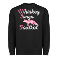 Black whiskey tango foxtrot military womens fun wtf quote t shirt Heavyweight Sweatshirt - ArtMosaic