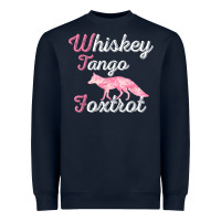 Navy whiskey tango foxtrot military womens fun wtf quote t shirt Heavyweight Sweatshirt - ArtMosaic