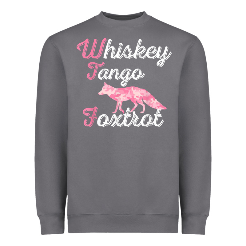 Whiskey Tango Foxtrot Military Womens Fun Wtf Quote T Shirt Heavyweight Sweatshirt by ArtMosaic | Teevron