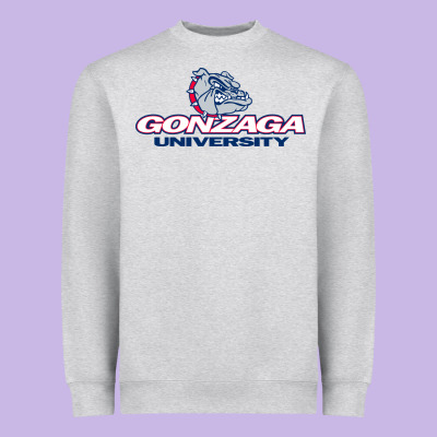 The Gonzaga Bulldogs Heavyweight Sweatshirt Designed By Artmosaic