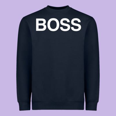 Boss Premium Heavyweight Sweatshirt Designed By Artmosaic