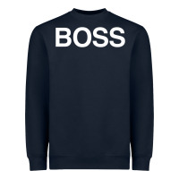 Navy boss premium Heavyweight Sweatshirt - ArtMosaic