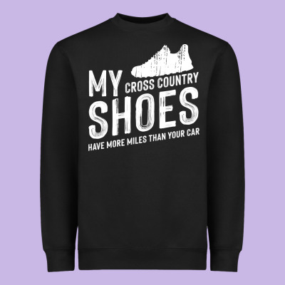 Cross Country Running   Xc Run Runner Pullover Hoodie Heavyweight Sweatshirt Designed By Artmosaic