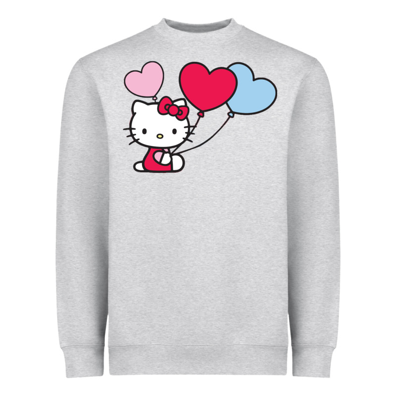 Kitty Heavyweight Sweatshirt by ArtMosaic | Teevron