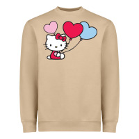 Mushroom kitty Heavyweight Sweatshirt - ArtMosaic