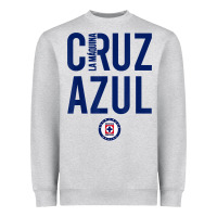 Heather Grey deportivo cruz azul t shirt Heavyweight Sweatshirt - ArtMosaic