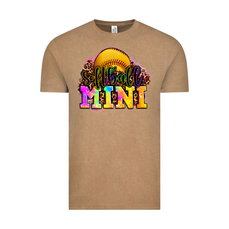 Softball Mini Vintage Tee by OliviaCreatesArt | Teevron