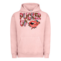 Pigment Salmon pucker up Urban Hoodie - JahusDesignShop