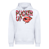 White pucker up Urban Hoodie - JahusDesignShop