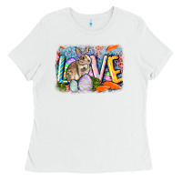White love easter Ladies Tee - CowGirlArtShop