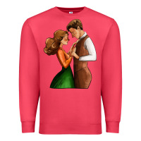 Cardinal valentines day couple Premium Sweatshirt - AdoDesignShop