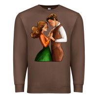 Chestnut valentines day couple Premium Sweatshirt - AdoDesignShop